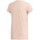 Vêtements Fille T-shirts manches courtes adidas Rivalry Originals Yg Tr Hld Tee Rose