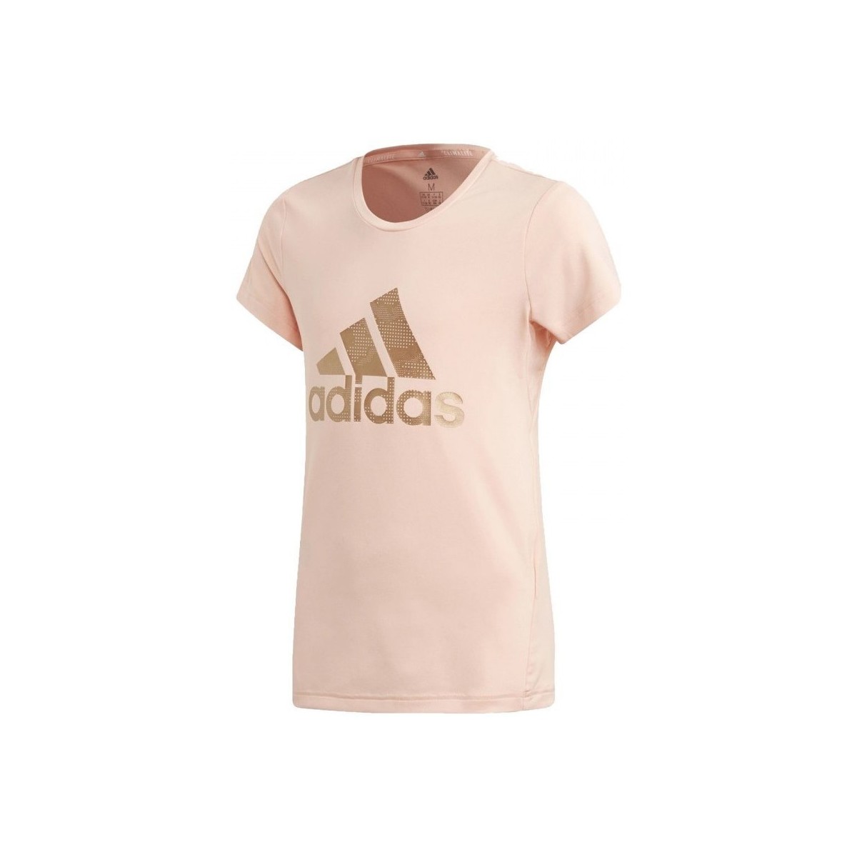Vêtements Fille T-shirts manches courtes adidas Originals Yg Tr Hld Tee Rose