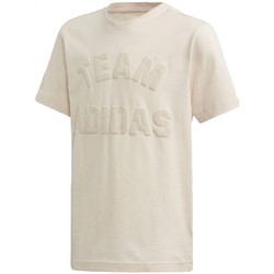 Vêtements Enfant T-shirts manches courtes adidas Originals TÃ© Id Vrct Beige
