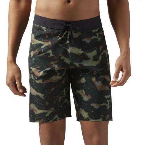 Vêtements Homme Shorts / Bermudas Red Reebok Sport Rc Sn Core- Splash Camo Multicolore