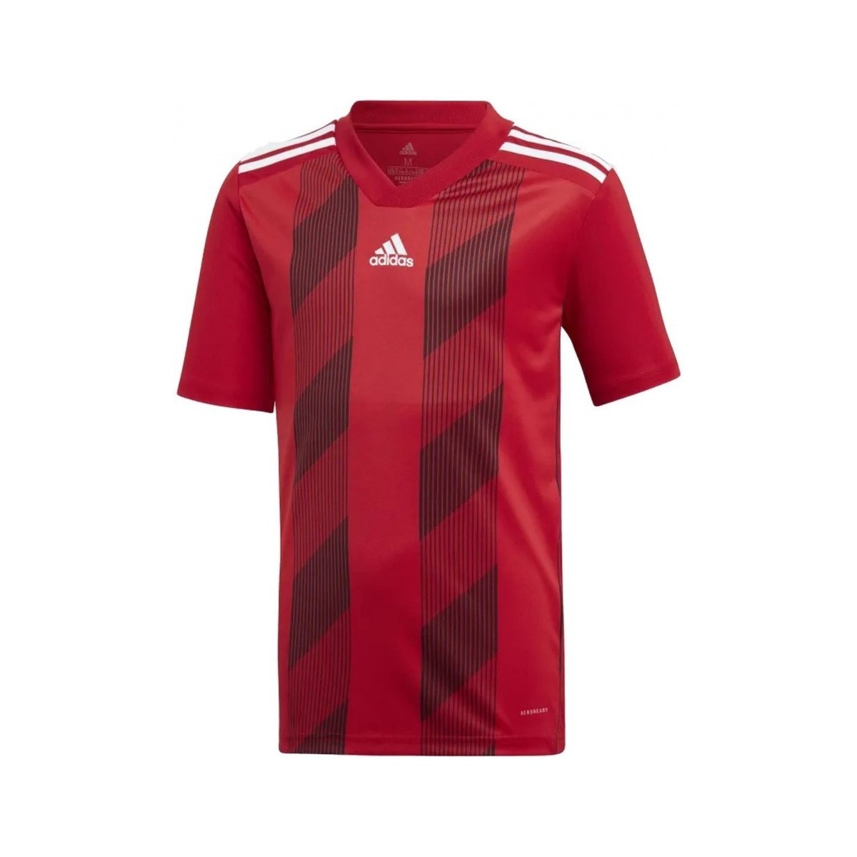 Vêtements Garçon T-shirts manches courtes adidas Originals Striped 19 Jsyy Rouge