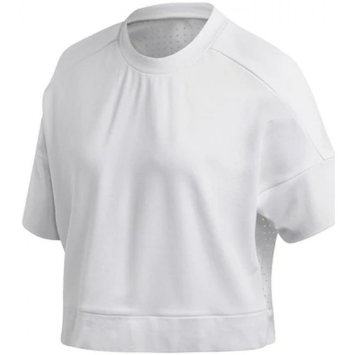 Vêtements Femme T-shirts & Polos adidas Originals W Zne Ss Crew Blanc