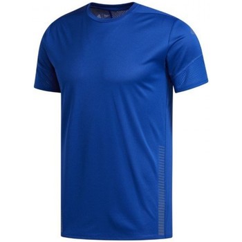 Vêtements Garçon T-shirts manches courtes adidas Originals 25/7 Rise Up N Run Parley Bleu