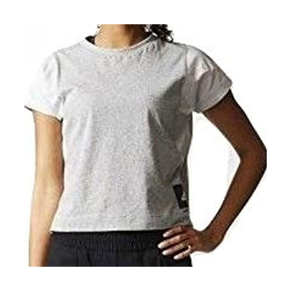 Vêtements Femme T-shirts & Polos adidas Originals SSL Tee Gris