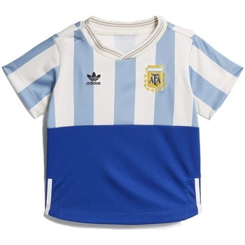 Vêtements Garçon T-shirts & Polos adidas Originals Argentina Football Tee Bleu