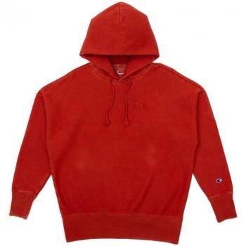 Vêtements Homme Sweats Champion Reverse Weave Small Script Logo Hooded Sweatshirt Rouge