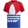 Vêtements Enfant T-shirts triple courtes adidas Originals Big Trefoil Tee Rouge