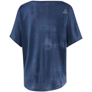 Vêtements Femme T-shirts & Reta Polos Reebok Sport Combat Spraydye Bleu