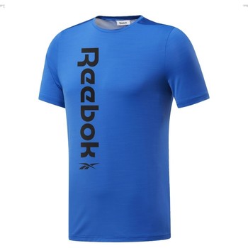 Vêtements Homme T-shirts & Polos Reebok Sport Wor Ac Graphic Ss Q1 Bleu