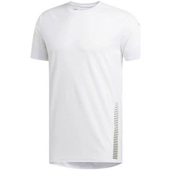 Vêtements Garçon T-shirts manches courtes mens adidas Originals 257 Rise Up N Run Parley Blanc