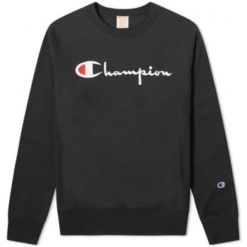 Vêtements Homme Sweats Champion Reverse Weave Script Logo Crewneck Sweatshirt Noir