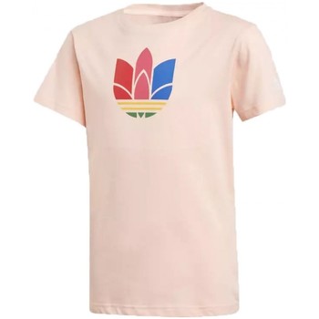 Vêtements Enfant T-shirts manches courtes adidas cricket Originals 3D Tee Orange