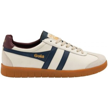 Chaussures Homme Baskets basses Gola Hurricane Leather Blanc