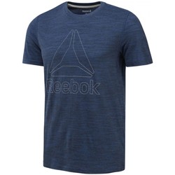 Vêtements Homme T-shirts & Polos Reebok Sport El Marble Group Tee Bleu