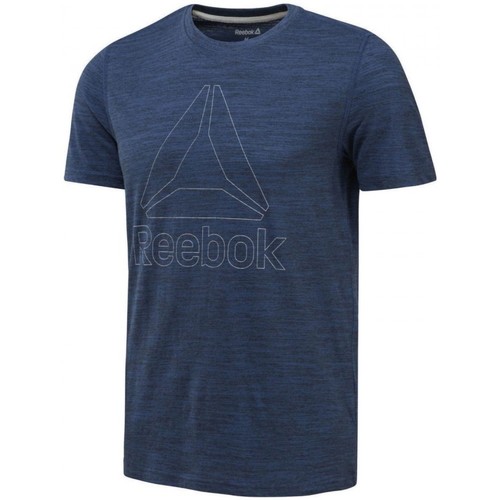 Vêtements Homme Rejoins Reebok For A Blacked Out Take On The Workout Plus Reebok Sport El Marble Group Tee Bleu