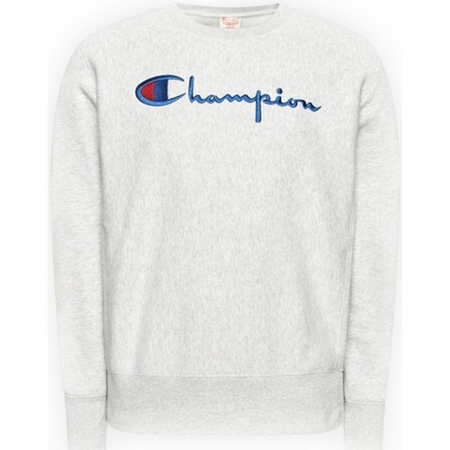 Vêtements Homme Sweats Champion Reverse Weave Script Logo Crewneck Sweatshirt Gris