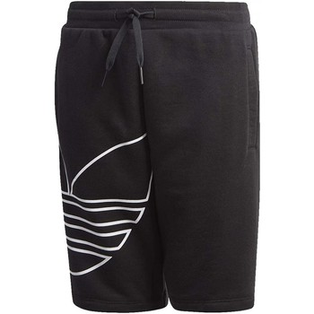 Vêtements Enfant Shorts White / Bermudas adidas Originals Big Trf Shorts White Noir