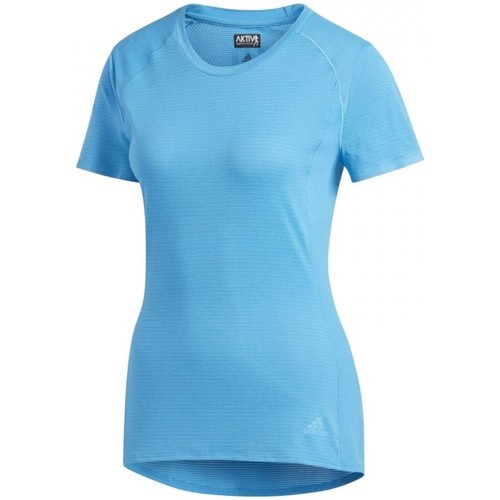 Vêtements Femme T-shirts & Polos adidas Originals Franchise Supernova Tee Bleu
