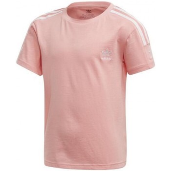 Vêtements Enfant T-shirts manches courtes adidas Originals New Icon Tee Rose