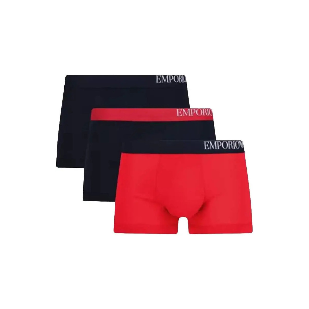 Sous-vêtements Homme Boxers Emporio Armani Pack x3 bicolor Multicolore