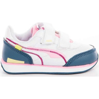 Chaussures Fille Baskets basses Puma Future rider Twofold v inf Rose