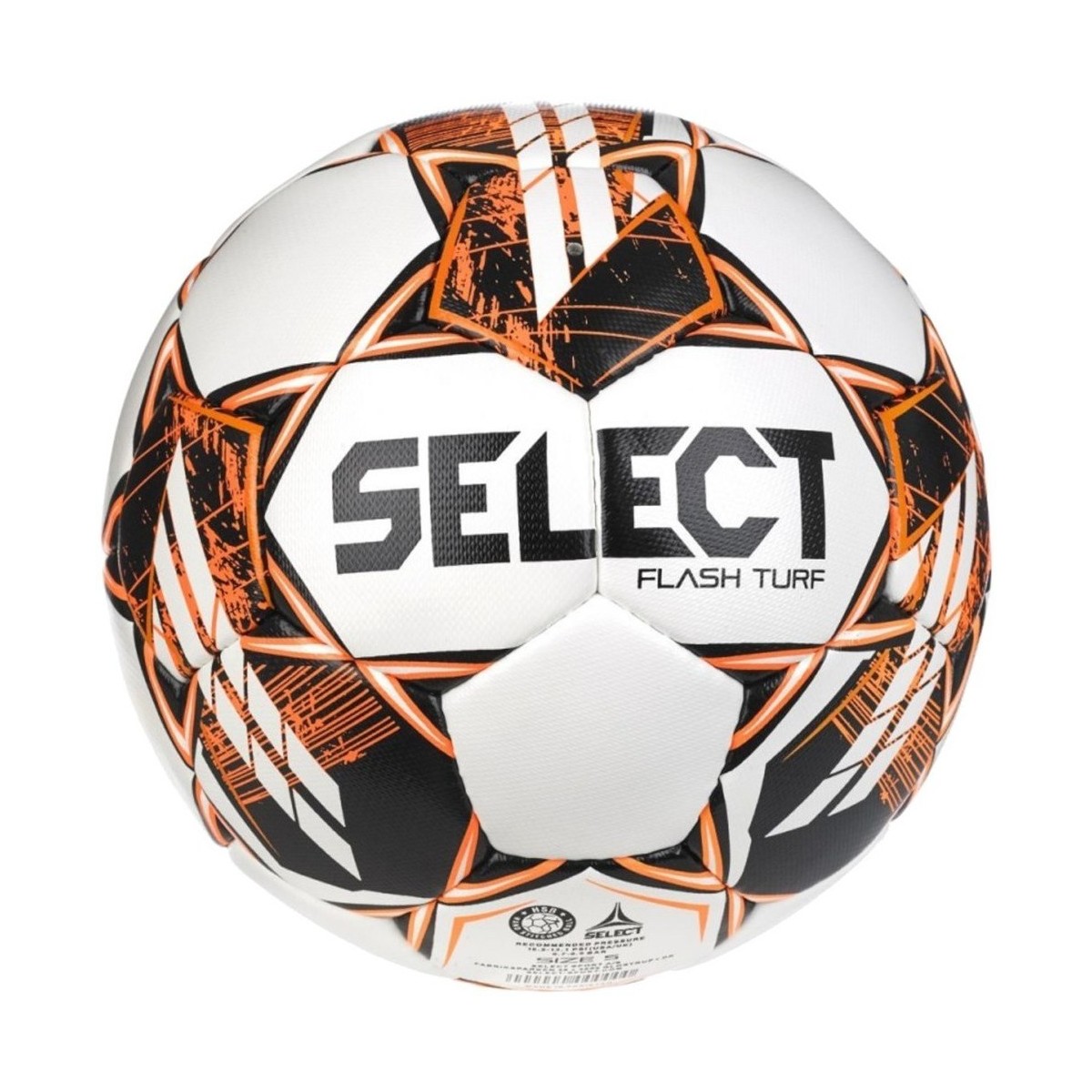 Accessoires Ballons de sport Select Flash Turf Fifa Basic V23 Noir, Orange, Blanc