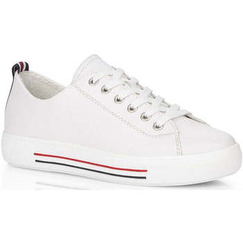 Remonte white casual closed shoes Blanc