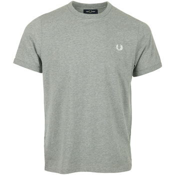 Vêtements Homme Russell Athletic cropped polo in navy Fred Perry Ringer T-Shirt Gris