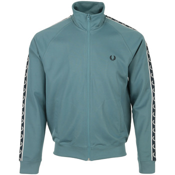 Fred Perry Contrast Tape Track Jacket Bleu