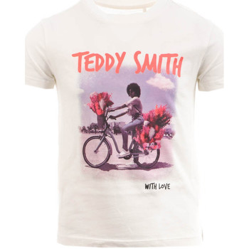 Vêtements Fille Dot Print Regular Fit Shirt Teddy Smith 51006389D Blanc