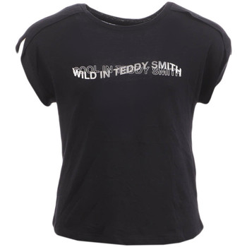 Vêtements Fille T-shirts & Polos Teddy Smith 51006610D Noir