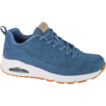 Chaussures Homme Baskets basses Ivory Skechers Uno Bleu