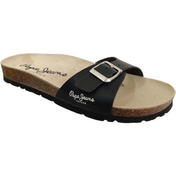 Chaussures Femme Mules Pepe jeans K60K609385 Oban clever Noir
