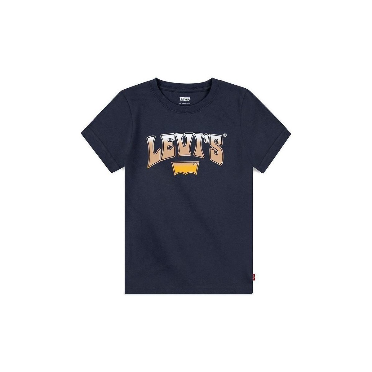 Vêtements Enfant T-shirts & Polos Levi's 9EH894 ROCK OUT TEE-BES INDIA INK Bleu