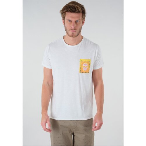 Vêtements Homme T-shirts & Polos Deeluxe T-Shirt belted TASTY Blanc