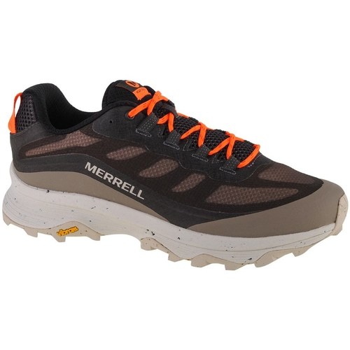 Chaussures Homme Running / trail Merrell Moab Speed Noir, Beige, Orange
