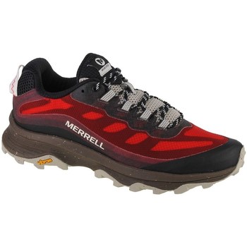 Chaussures Homme Running / trail Merrell Moab Speed Rouge, Noir