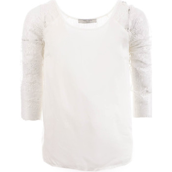 Vêtements Fille T-shirts Herno manches longues Teddy Smith 52305365D Blanc