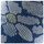 Sous-vêtements Femme Chaussettes Kindy Mi-chaussettes en coton motif floral MADE IN FRANCE Bleu