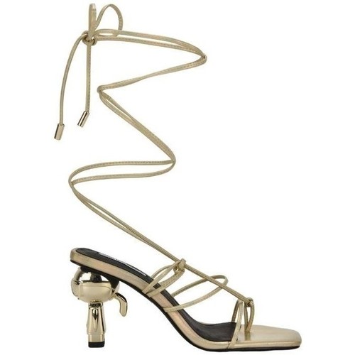 Chaussures Femme Lunettes de soleil Karl Lagerfeld KL39025 IKON HEEL Doré