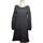 Vêtements Femme Robes courtes La Fée Maraboutée 38 - T2 - M Noir