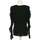 Vêtements Femme Fila Heritage Kaia Women's 1 2 Zip Cropped Sweatshirt top manches longues  36 - T1 - S Noir Noir