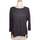 Vêtements Femme MM6 KIDS TEEN Fragile-print cotton sweatshirt 36 - T1 - S Gris