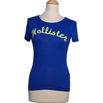 Vêtements Femme Tops / Blouses Hollister Top Manches Courtes  34 - T0 - Xs Bleu