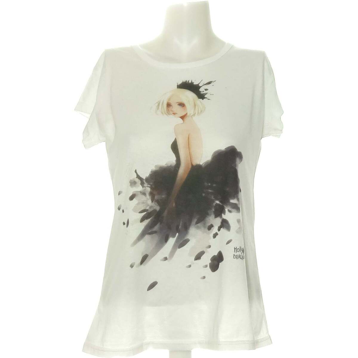 Vêtements Femme T-shirts & Polos Molly Bracken 38 - T2 - M Blanc