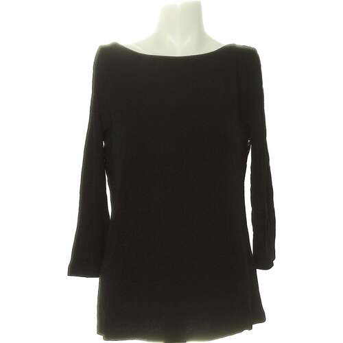 Vêtements Femme Housses de couettes Zara top manches longues  38 - T2 - M Noir Noir