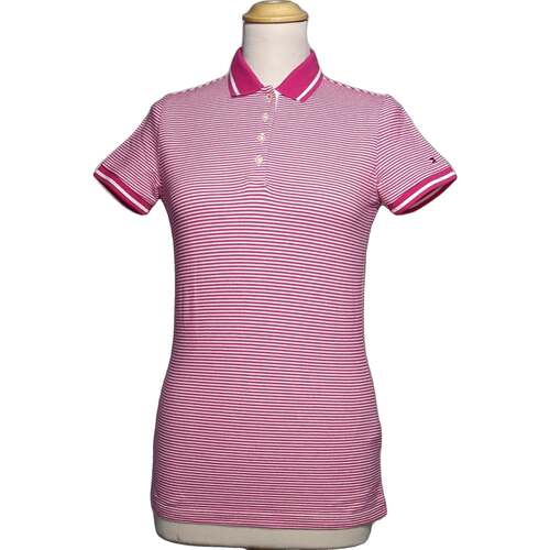 Vêtements Femme T-shirts & Polos Heritage Tommy Hilfiger polo femme  34 - T0 - XS Rose Rose