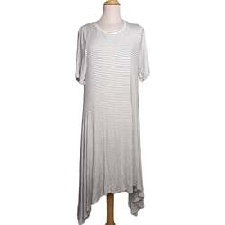 Vêtements Femme Robes Monki robe mi-longue  34 - T0 - XS Blanc Blanc