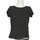 Vêtements Femme T-shirts & Polos H&M top manches courtes  36 - T1 - S Noir Noir