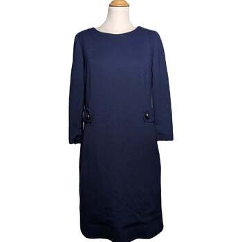 robe courte caroll  robe courte  38 - t2 - m bleu 